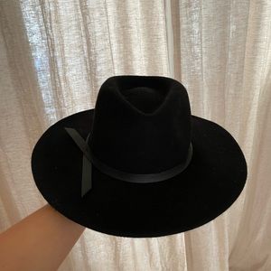 Black Suede Fedora